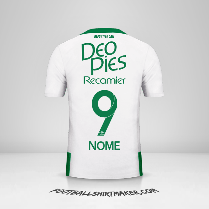 Maglia Deportivo Cali 2016 Seconda -  nome - 9
