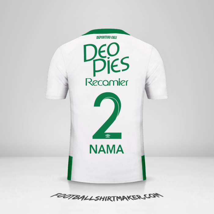 Jersey Deportivo Cali 2016 Alternatif -  nama - 2