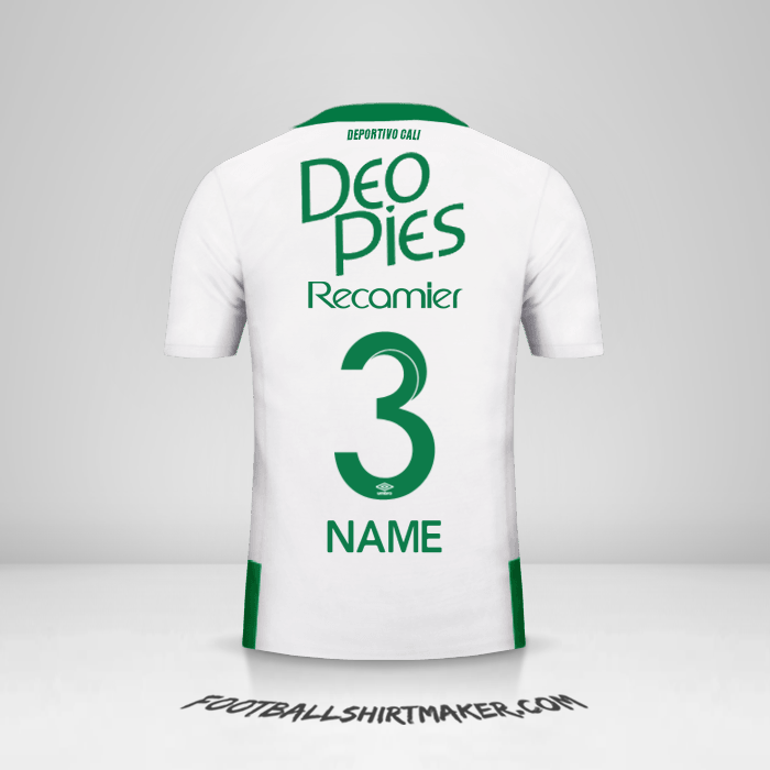 Trikot Deportivo Cali 2016 Auswärts -  name - 3