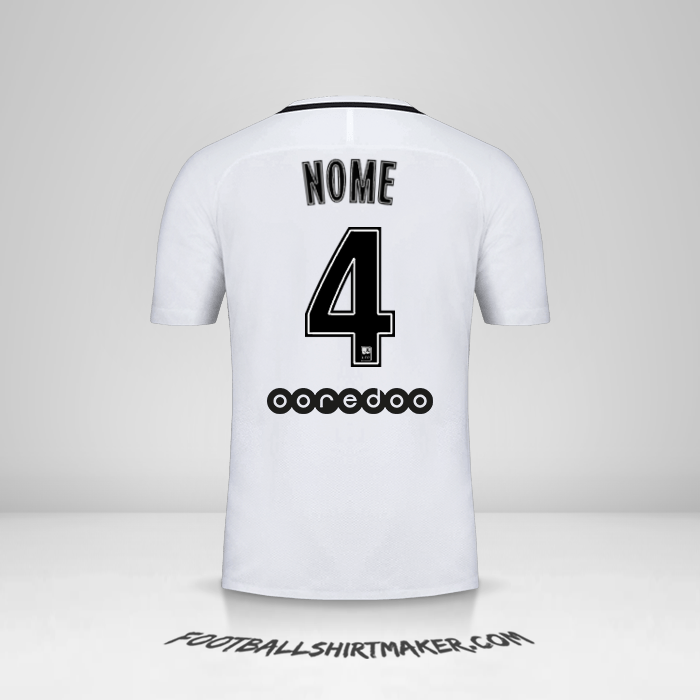 Maglia Paris Saint Germain 2016/17 Terza -  nome - 4