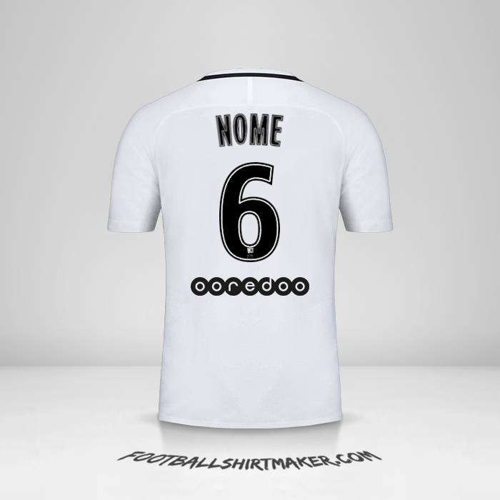 Maglia Paris Saint Germain 2016/17 Terza -  nome - 6