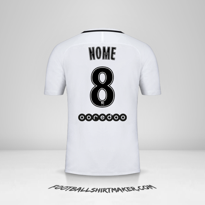 Maglia Paris Saint Germain 2016/17 Terza -  nome - 8