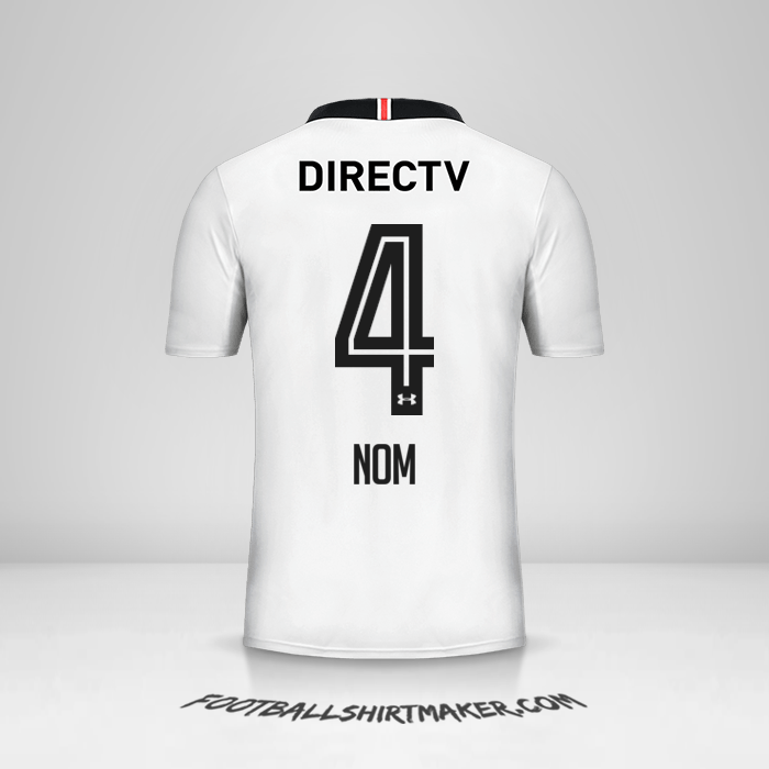 Maillot Colo Colo 2017 -  nom - 4