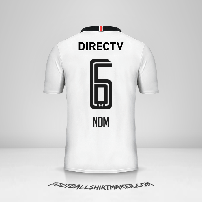 Maillot Colo Colo 2017 -  nom - 6