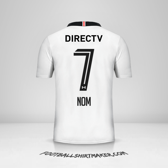 Maillot Colo Colo 2017 -  nom - 7