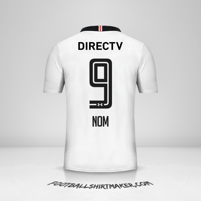 Maillot Colo Colo 2017 -  nom - 9