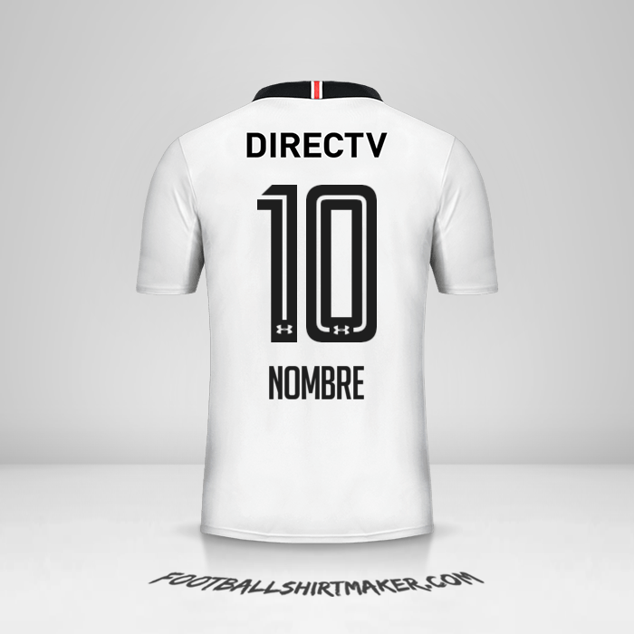 Camiseta Colo Colo 2017 -  nombre - 10