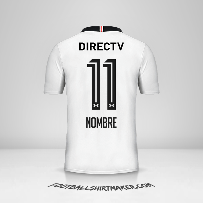 Jersey Colo Colo 2017 -  nombre - 11