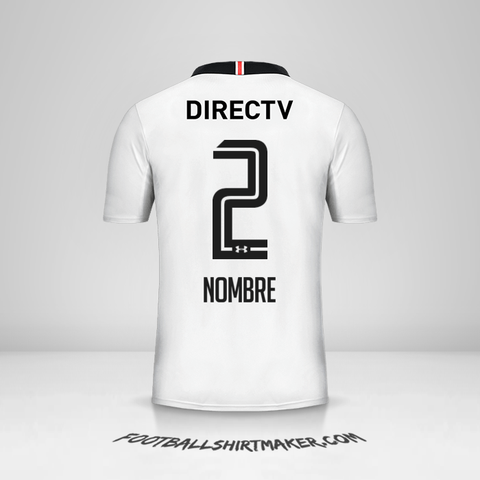 Jersey Colo Colo 2017 -  nombre - 2