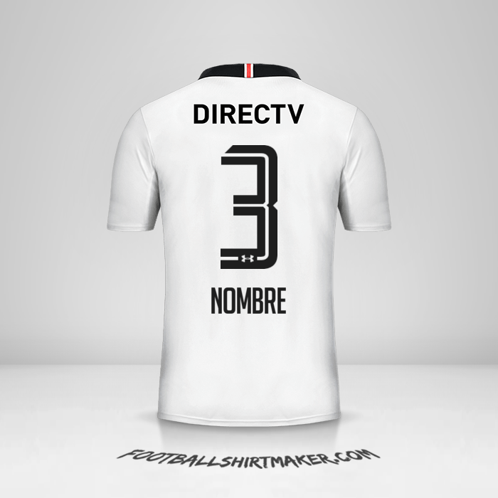 Camiseta Colo Colo 2017 -  nombre - 3