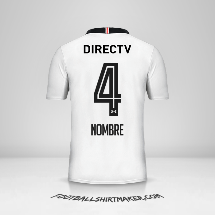 Camiseta Colo Colo 2017 -  nombre - 4