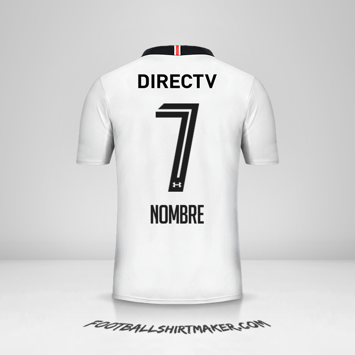 Jersey Colo Colo 2017 -  nombre - 7