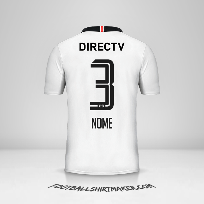 Camisola Colo Colo 2017 -  nome - 3