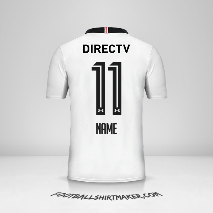 Trikot Colo Colo 2017 -  name - 11