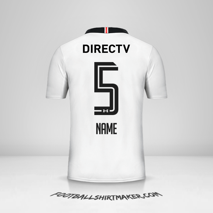 Shirt Colo Colo 2017 -  name - 5
