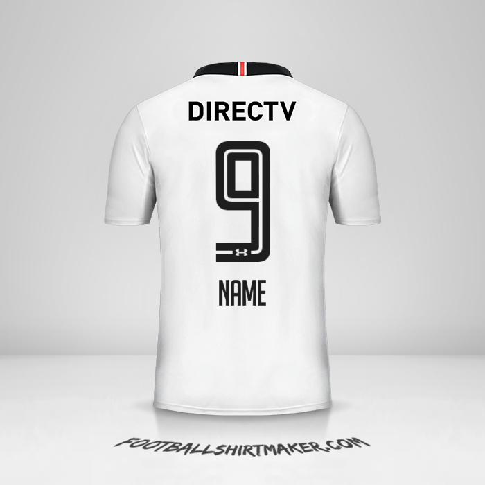 Jersey Colo Colo 2017 -  name - 9