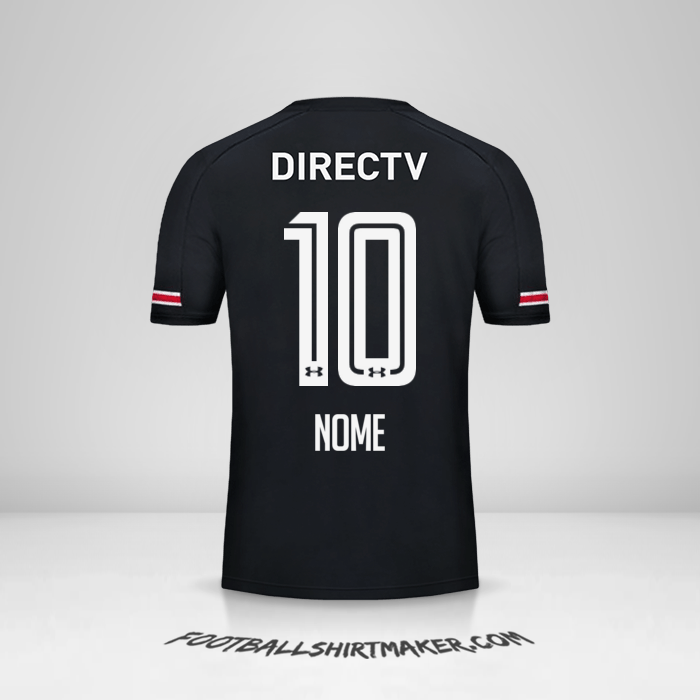 Camisola Colo Colo 2017 Alternativa -  nome - 10