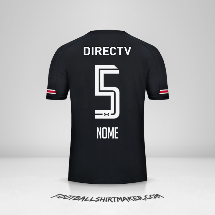 Camisa Colo Colo 2017 Alternativa -  nome - 5