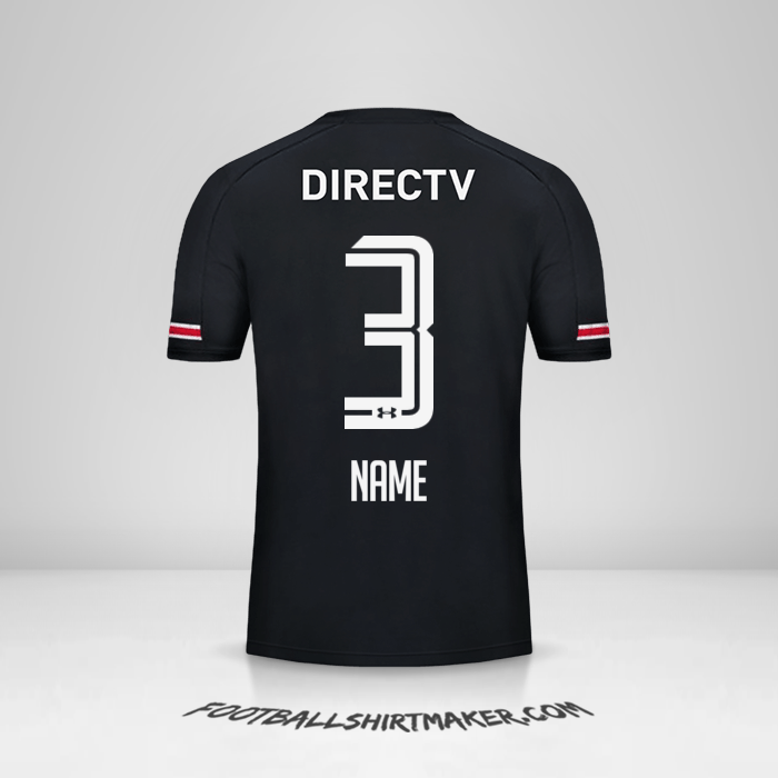 Jersey Colo Colo 2017 Away -  name - 3