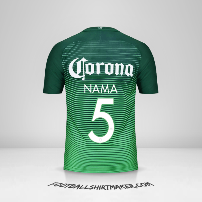 Jersey Club America 2017 Ketiga -  nama - 5