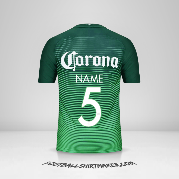 Trikot Club America 2017 Dritte -  name - 5