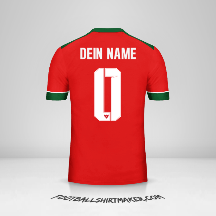 Trikot Indonesien 2016/17 -  dein name - 0