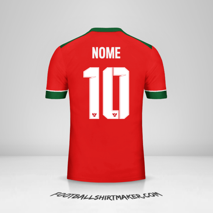 Maglia Indonesia 2016/17 -  nome - 10