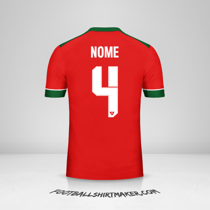 Camisa Indonésia 2016/17 -  nome - 4