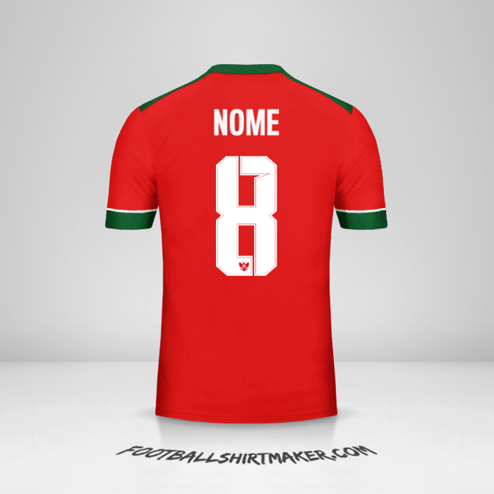 Maglia Indonesia 2016/17 -  nome - 8