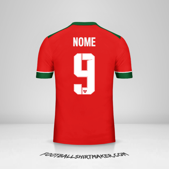 Maglia Indonesia 2016/17 -  nome - 9
