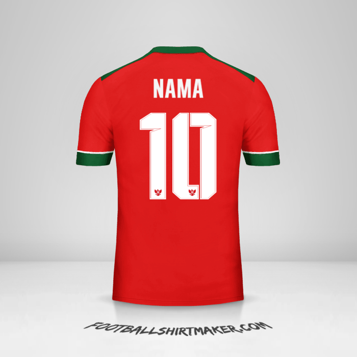 Jersey Indonesia 2016/17 -  nama - 10