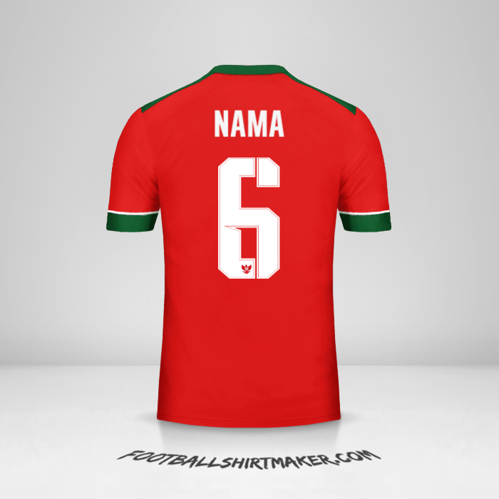 Jersey Indonesia 2016/17 -  nama - 6