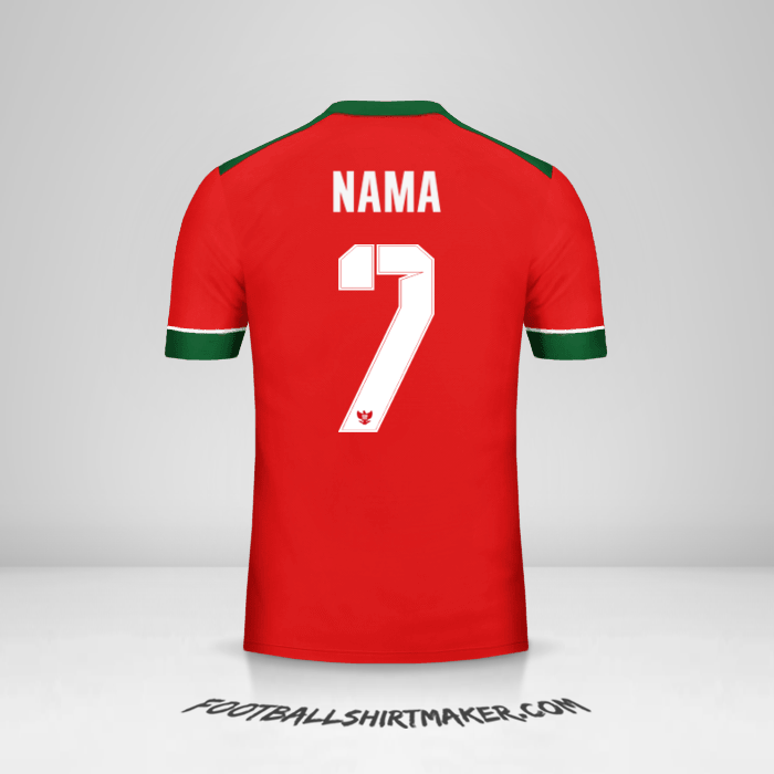Jersey Indonesia 2016/17 -  nama - 7
