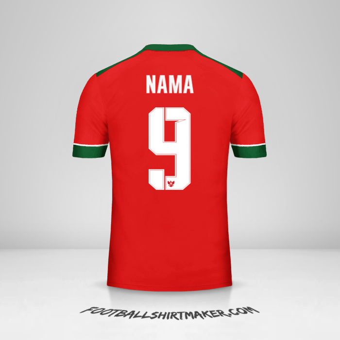 Jersey Indonesia 2016/17 -  nama - 9