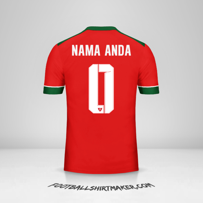 Jersey Indonesia 2016/17 -  nama anda - 0