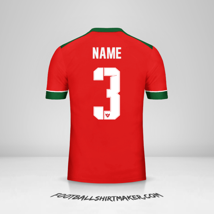 Shirt Indonesia 2016/17 -  name - 3
