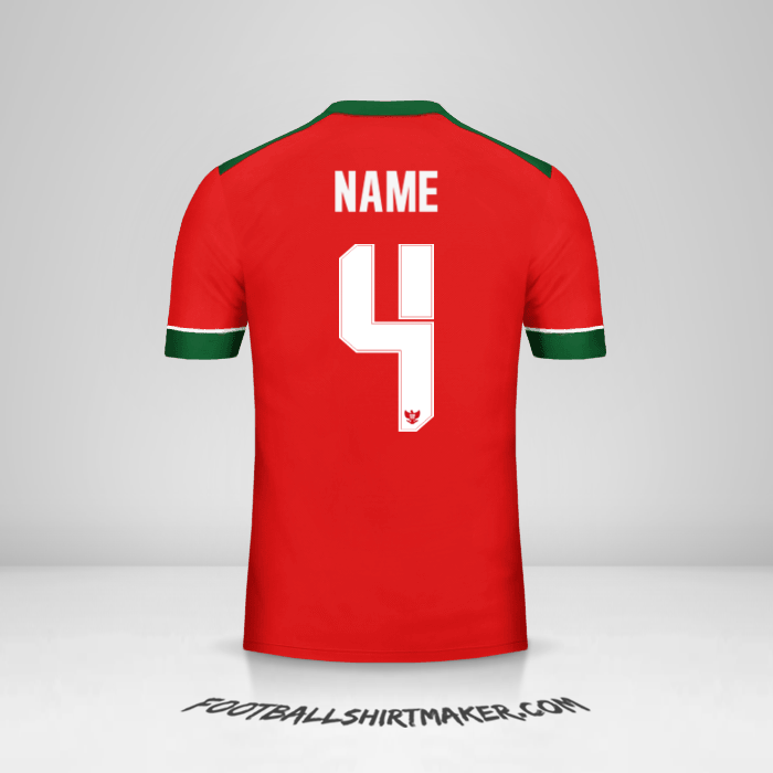 Shirt Indonesia 2016/17 -  name - 4