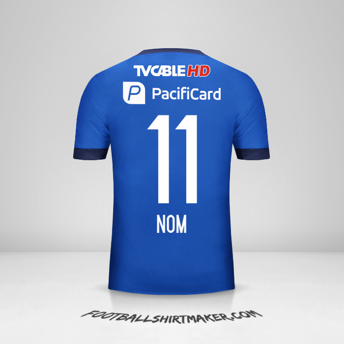 Maillot Emelec 2017 -  nom - 11