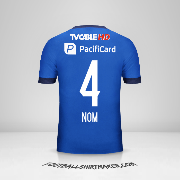 Maillot Emelec 2017 -  nom - 4