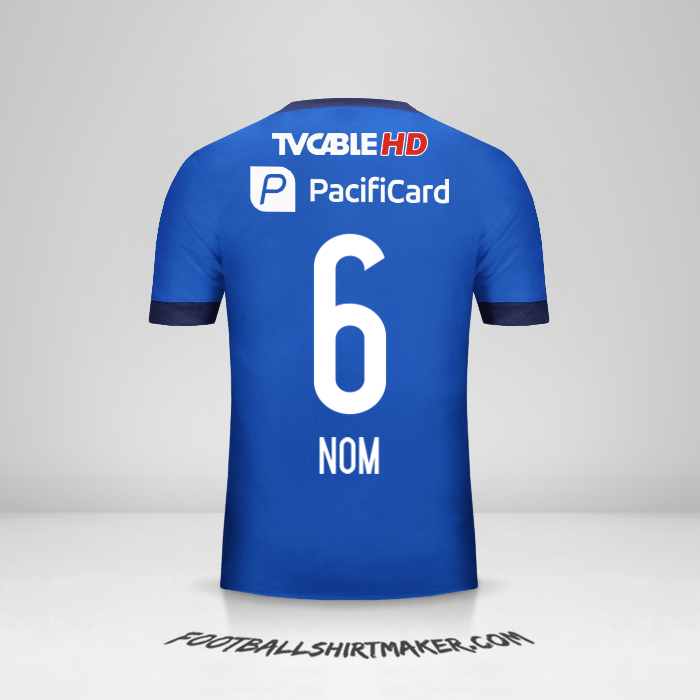 Maillot Emelec 2017 -  nom - 6