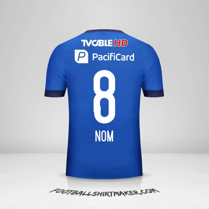 Maillot Emelec 2017 -  nom - 8