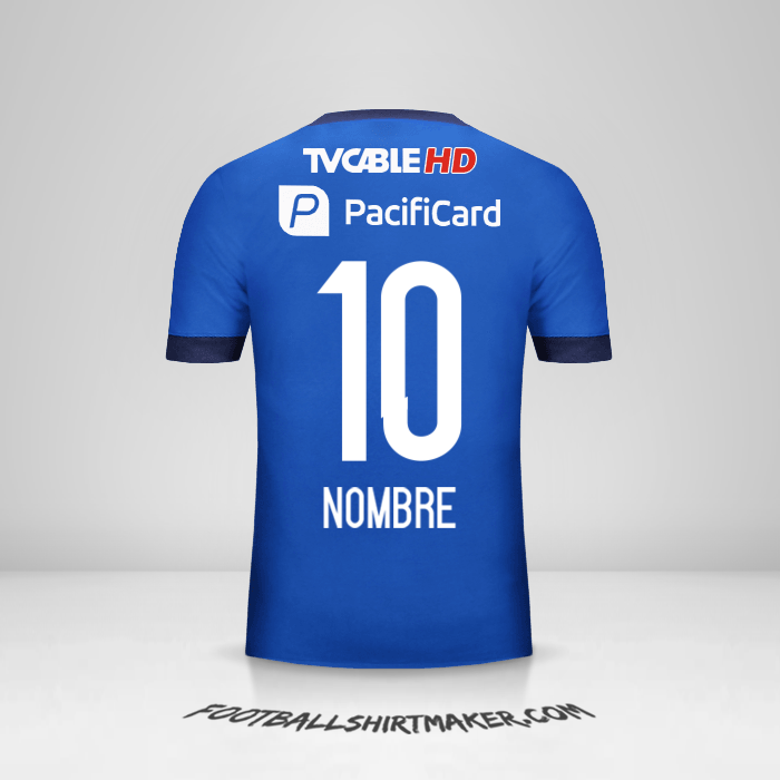Jersey Emelec 2017 -  nombre - 10