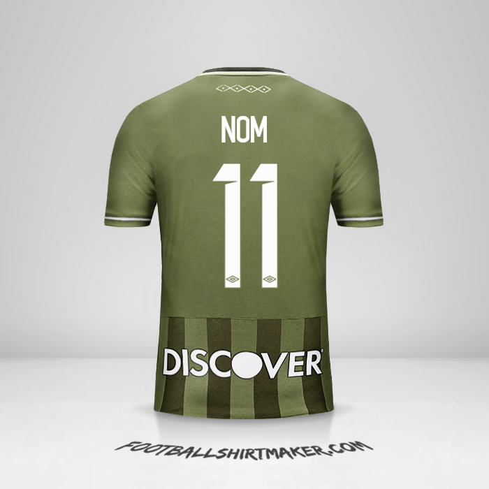 Maillot Liga de Quito 2017 Extérieur -  nom - 11