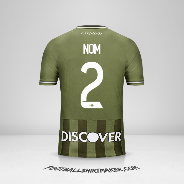 Maillot Liga de Quito 2017 Extérieur -  nom - 2