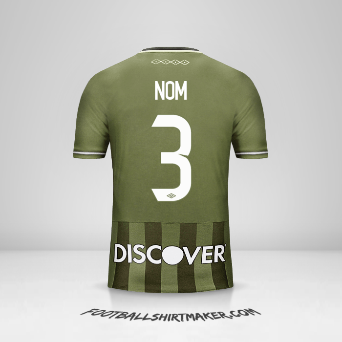 Maillot Liga de Quito 2017 Extérieur -  nom - 3