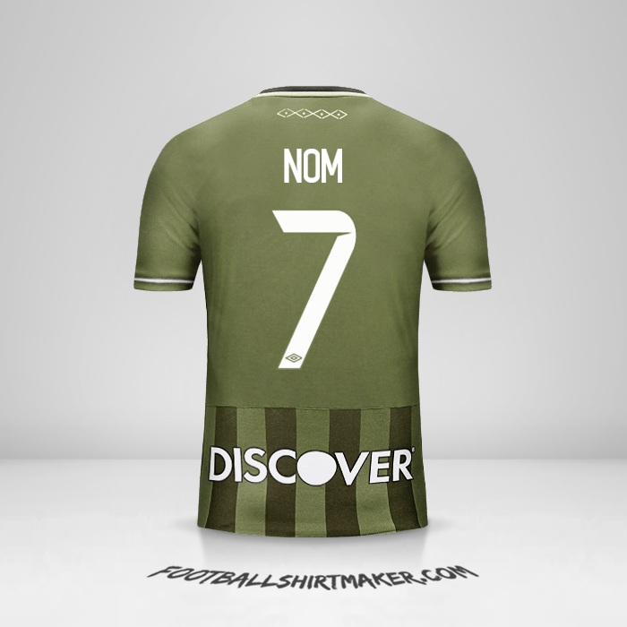 Maillot Liga de Quito 2017 Extérieur -  nom - 7