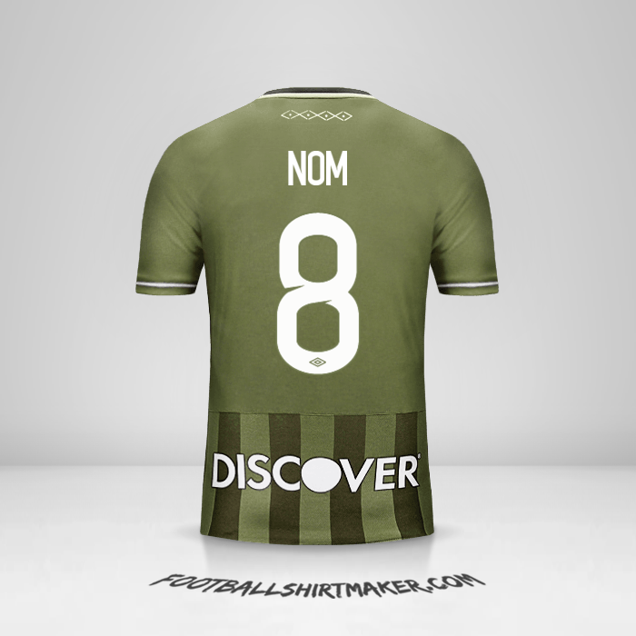 Maillot Liga de Quito 2017 Extérieur -  nom - 8