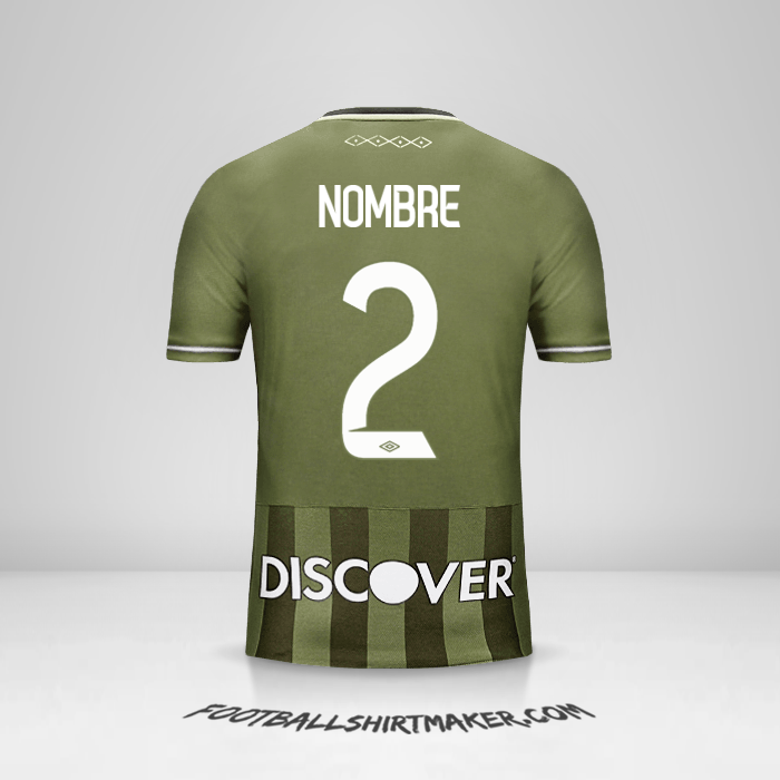Jersey Liga de Quito 2017 Visita -  nombre - 2