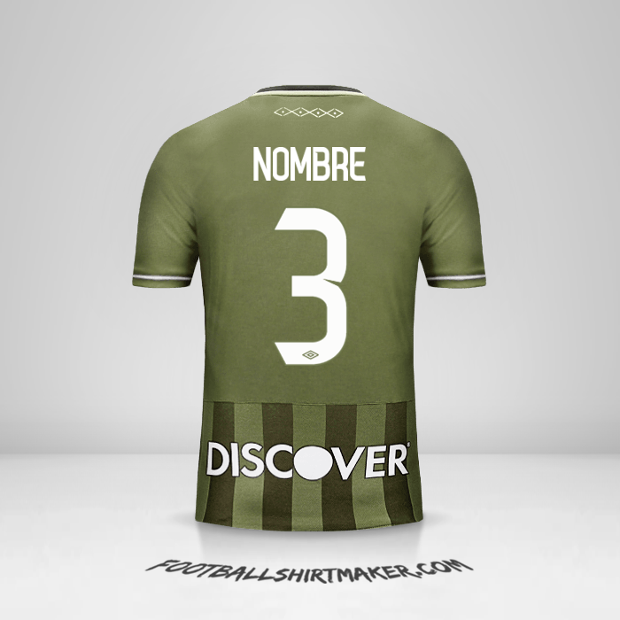 Jersey Liga de Quito 2017 Visita -  nombre - 3