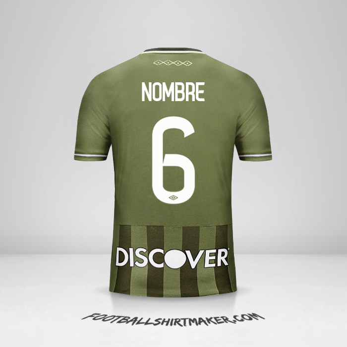 Jersey Liga de Quito 2017 Visita -  nombre - 6